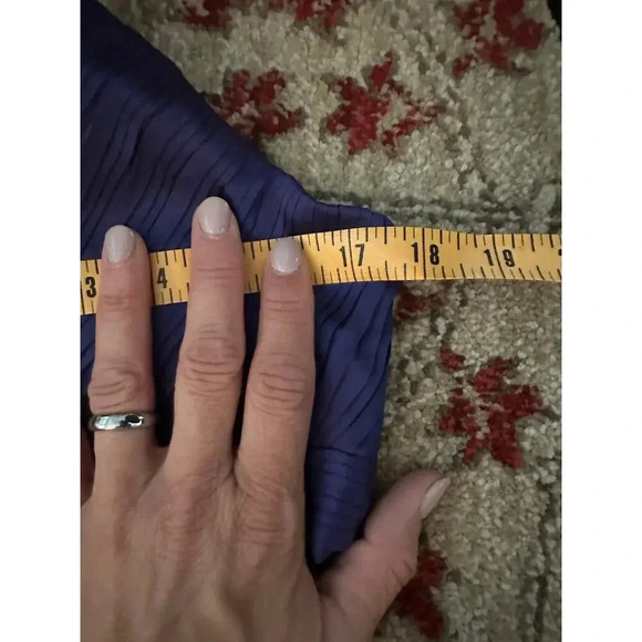 Lulu’s Purple Got the Glam Pleated Cutout Maxi Dress Size Medium - Picture 5 of 9